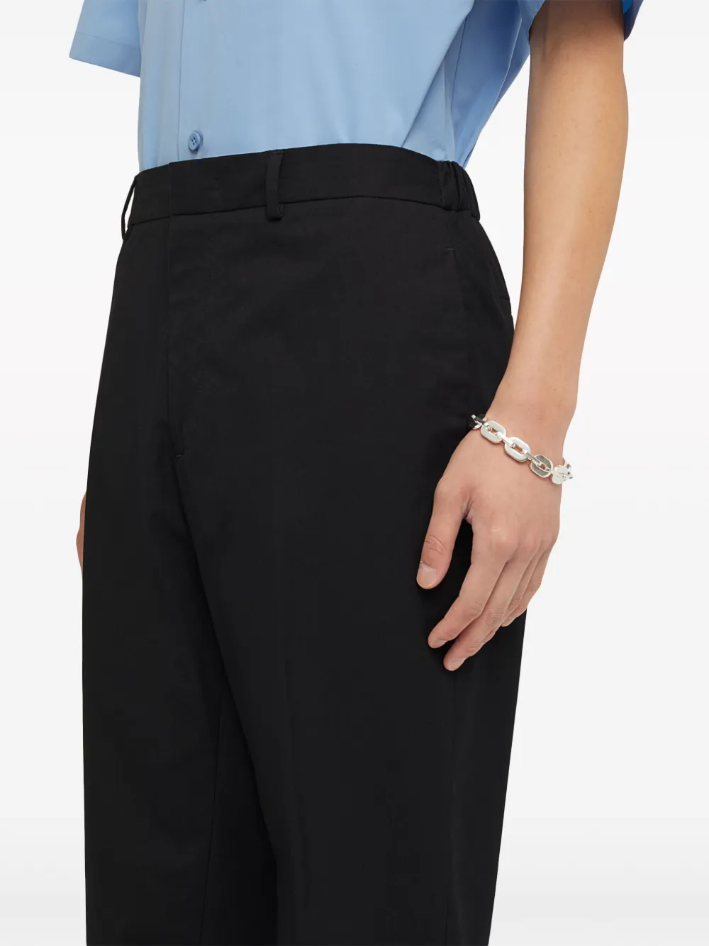 Jil Sander Straight broek Zwart