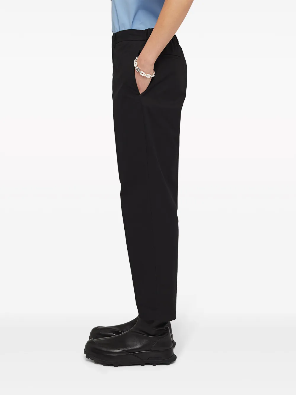 Jil Sander Straight broek Zwart