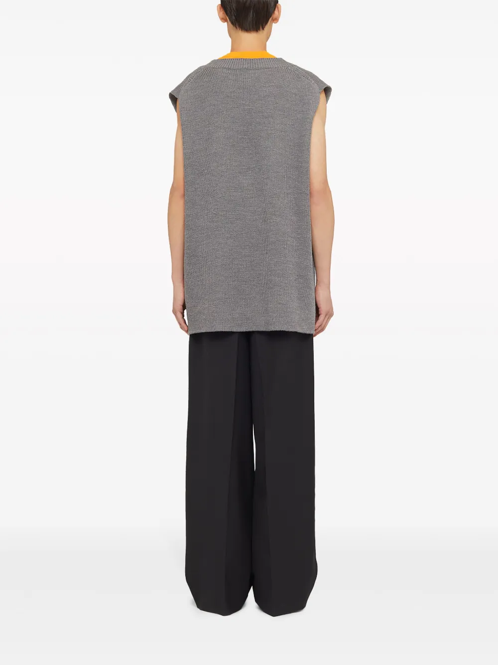 Jil Sander Tweekleurig hemd Grijs