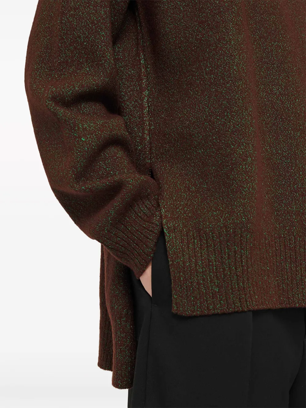 Jil Sander Wollen trui Bruin