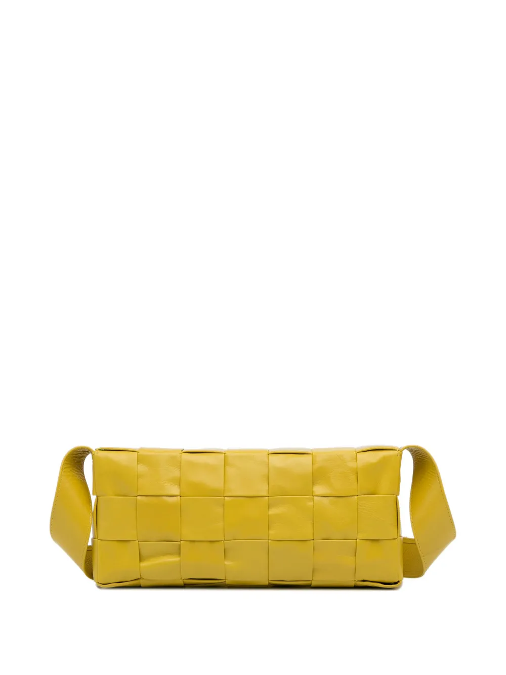 Bottega Veneta Pre-Owned 2012/2023 Cassette crossbody bag - Geel