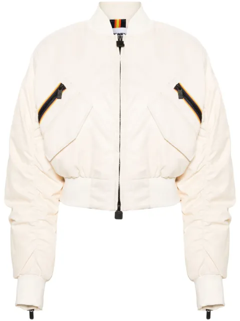 K-Way Loncrop Thermo cropped puffer jacket