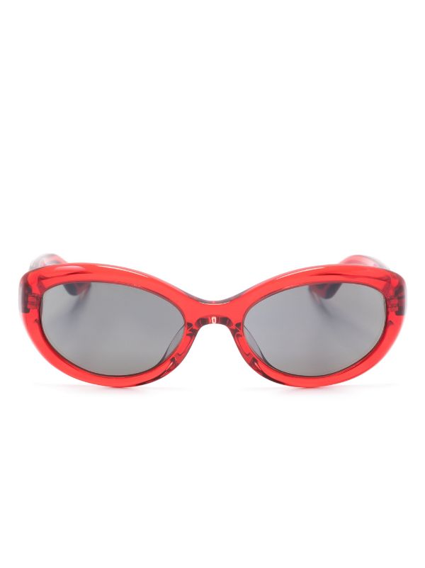 Oliver peoples sales red sunglasses