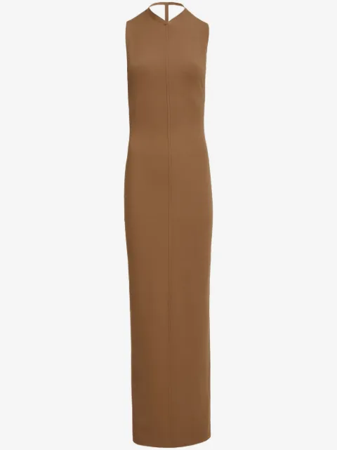 KHAITE Terri V-neck maxi dress