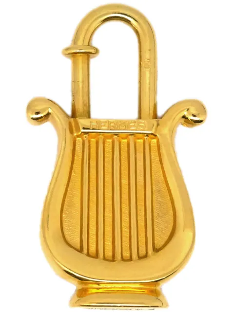 Hermès Pre-Owned 1996 Harp Cadena padlock charm