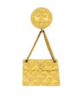 CHANEL Pre-Owned 1994 Classic Flap bag brooch - Gold