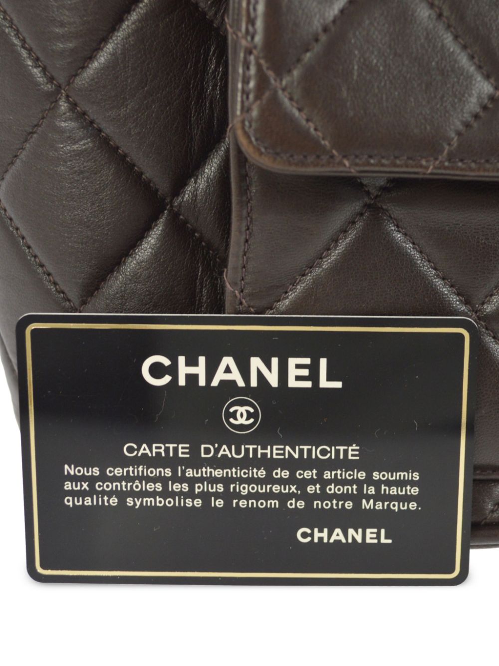 Cheap CHANEL 1992 Duma leather backpack Women