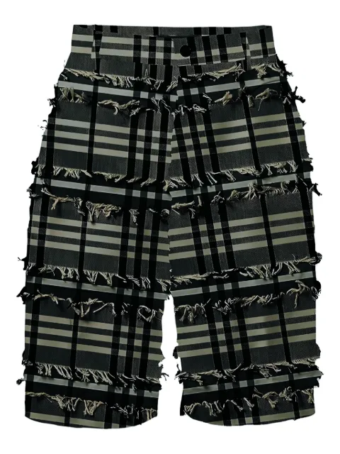 Henrik Vibskov Fast fringed shorts