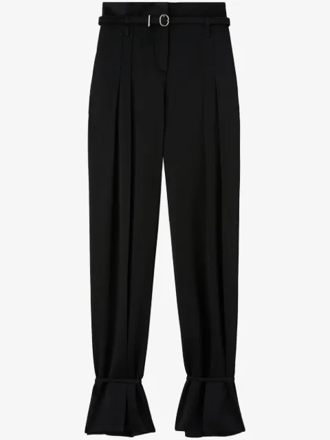 Jil Sander Klassische Hose mit Gürtel