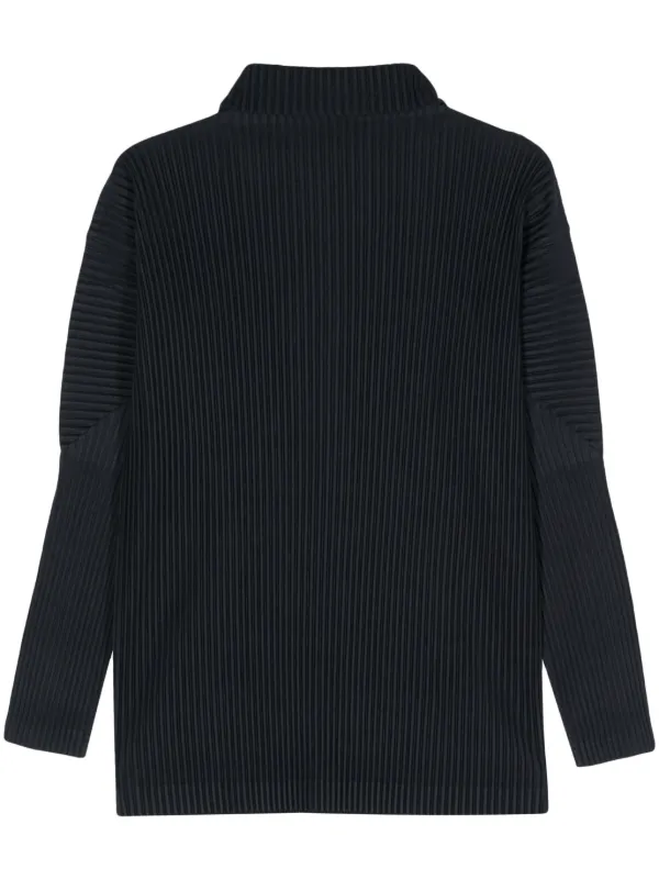 Homme Plissé Issey Miyake タートルネック セーター | ブルー
