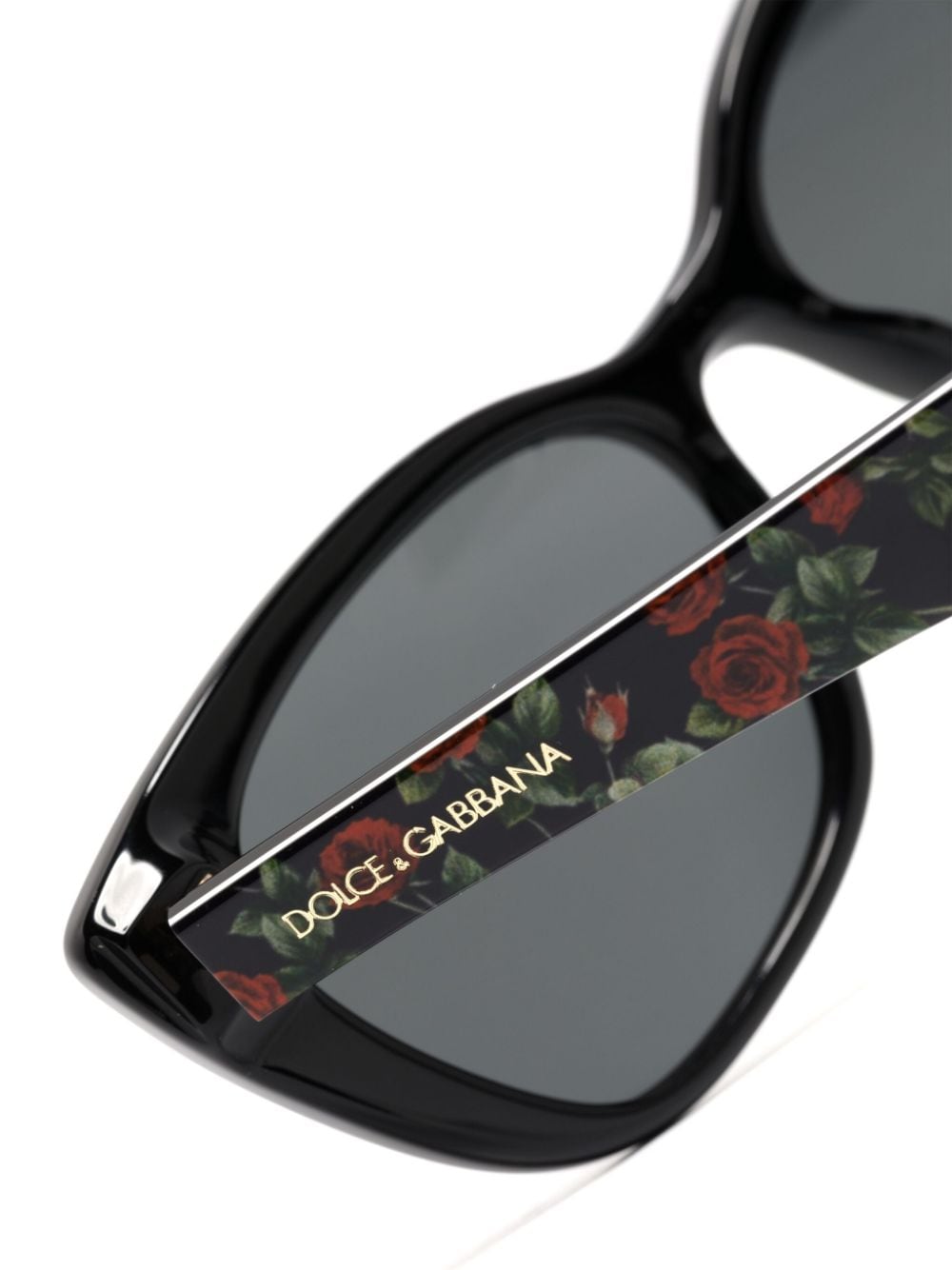 Dolce & Gabbana Kids Mini Me zonnebril met cat-eye montuur Zwart