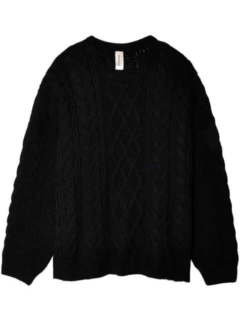 WESTFALL Stargazing panelled wool jumper