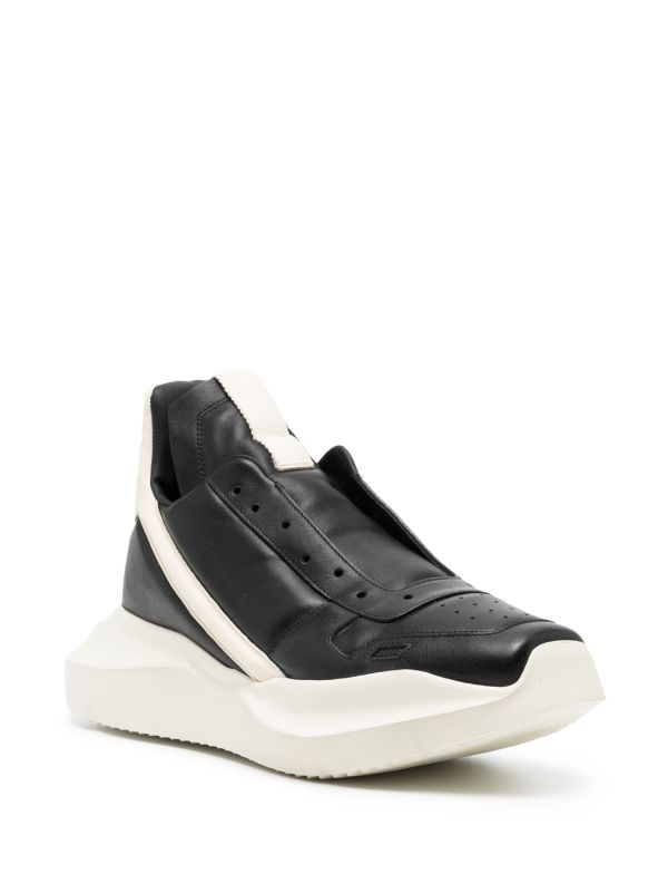 Rick Owens Geth Runner Leather Sneakers - Farfetch