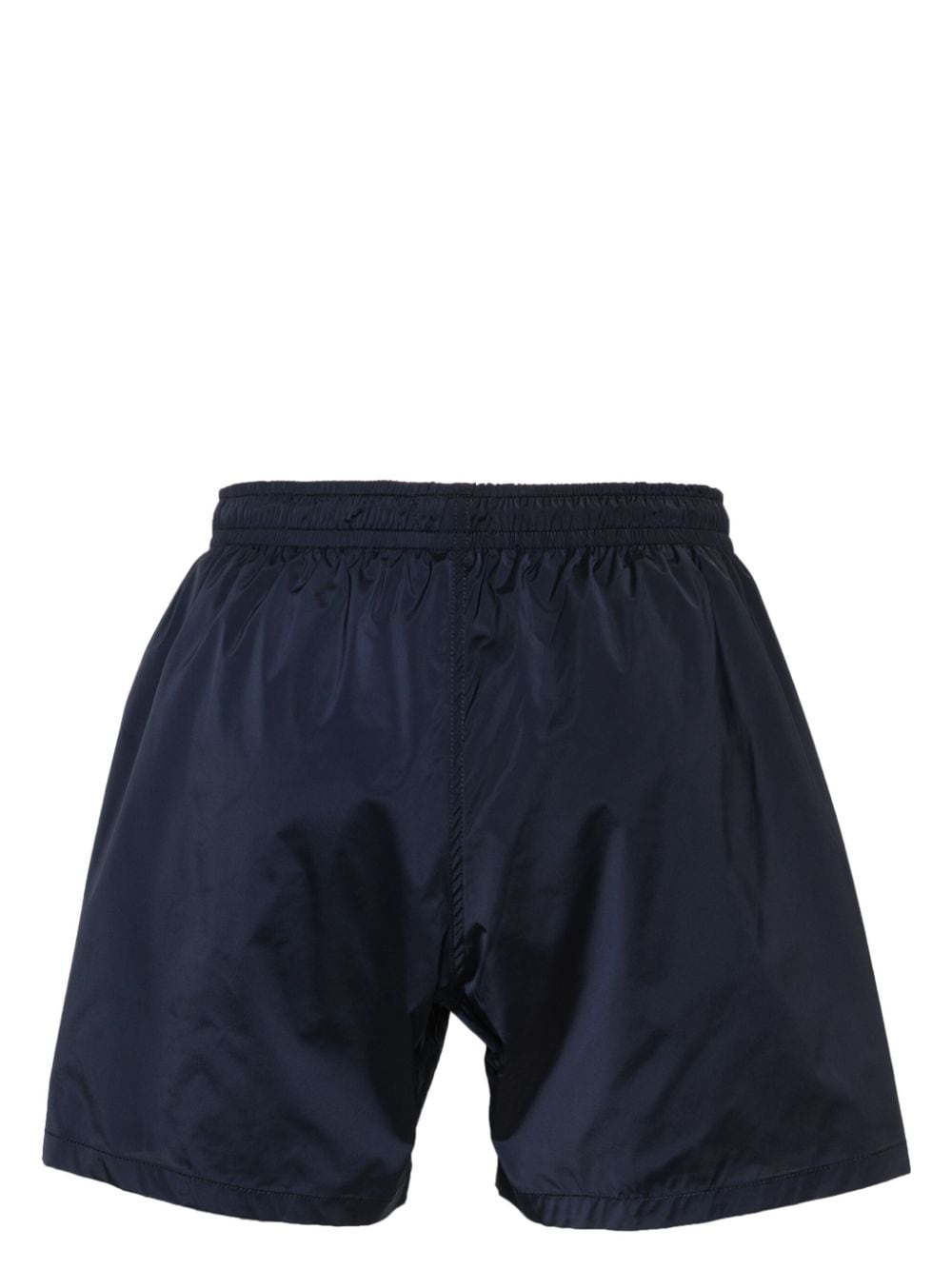 Shop Fursac Logo-appliqué Swim Shorts In Blue