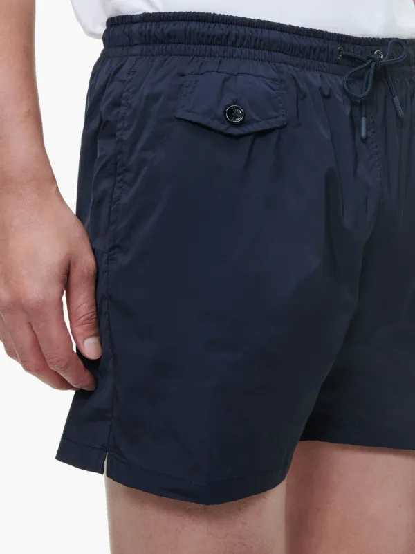 FURSAC Short De Bain à Logo Appliqué Bleu FARFETCH FR