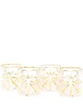 Les-Ottomans x Browns Murano whiskey glasses (set of four) - Neutrals