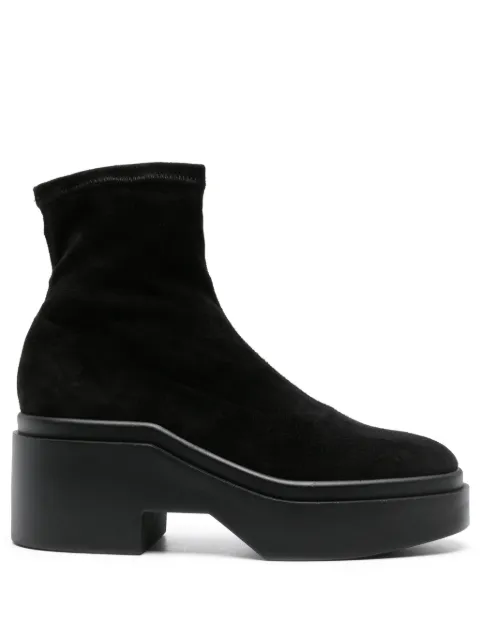 Clergerie Nelle 75mm suede ankle boots