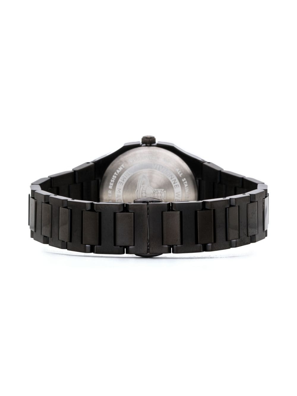 Shop Vivienne Westwood Bank 37mm Watch In Grey