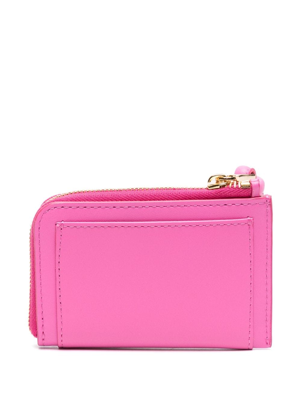 Shop Jacquemus Le Porte-cartes Tourni Cardholder In Pink