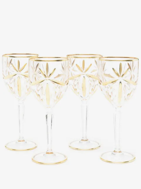 Les-Ottomans x Browns Murano wine glasses (set of four)