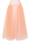 Molly Goddard Robby tulle maxi skirt - Pink