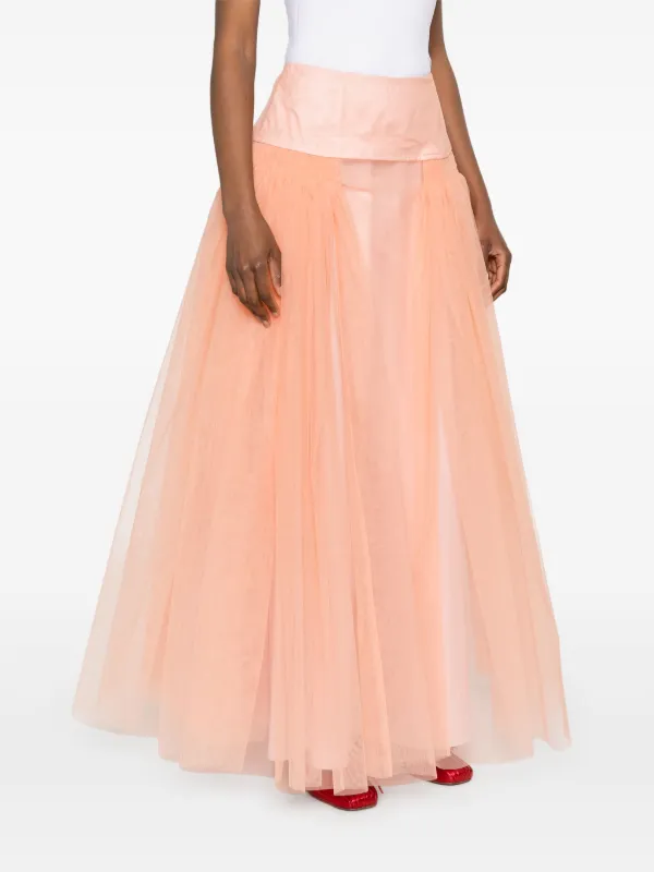 Ralph lauren pink tulle skirt hotsell