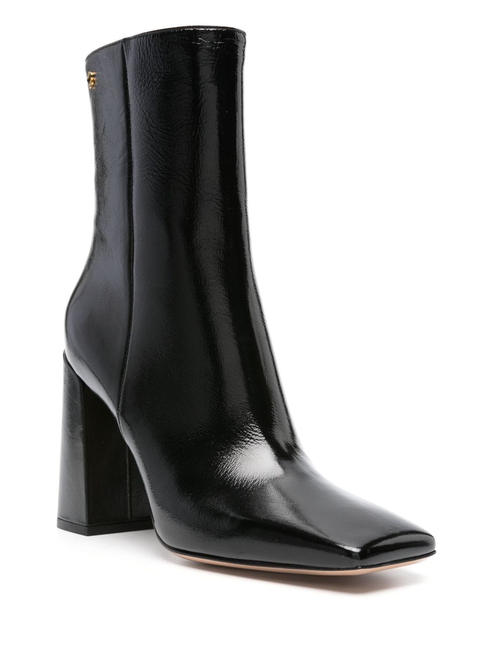 Shop Gianvito Rossi Christina 95mm Ankle Boots In Black