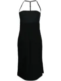 Courrèges Bigout halterneck midi dress - Black