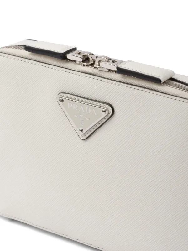 Prada ブリック ショルダーバッグ S | ホワイト | FARFETCH JP