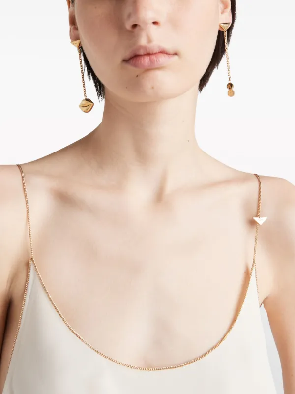 ワンピース PRADA Sand Cotton Blend Mini Dress Prada Sable Cotton Mini Dress in Natural | Lyst