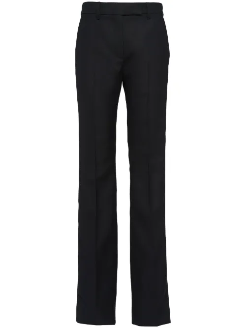 Pantalon de costume en laine - Prada - Modalova
