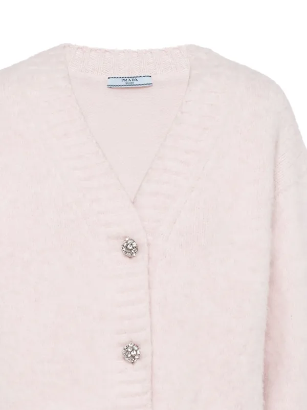 Prada wool outlet cardigan