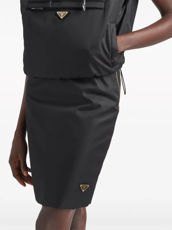 Prada re nylon skirt sale