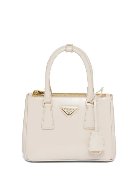 Prada Galleria patent leather tote bag