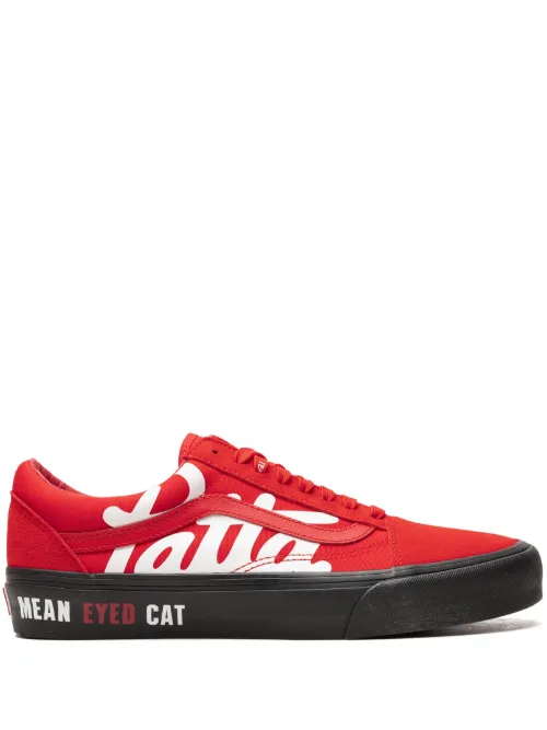 X Patta baskets Old Skool VLT LX 'Mean Eyed Cat Red' - Vans - Modalova