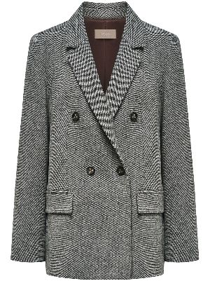 Wool hot sale grey blazer