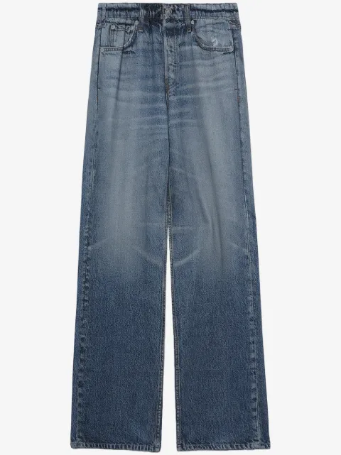rag & bone جينز 'لوغان' بقصة واسعة وخصر متوسط