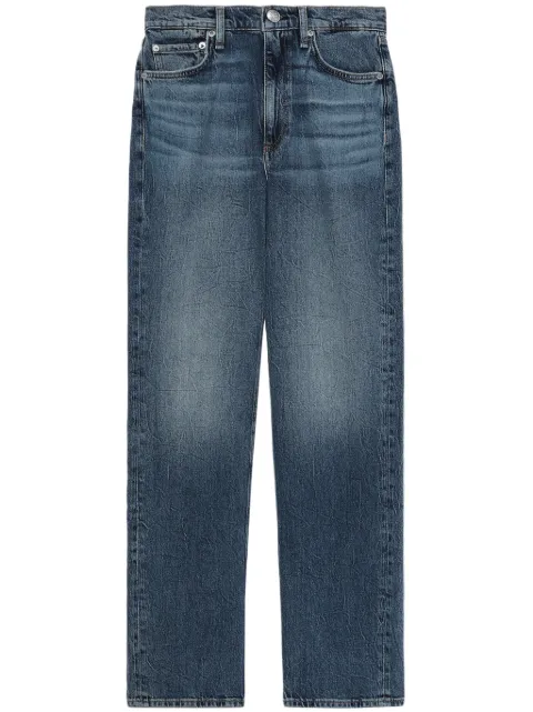 rag & bone Harlow mid-rise straight-leg jeans