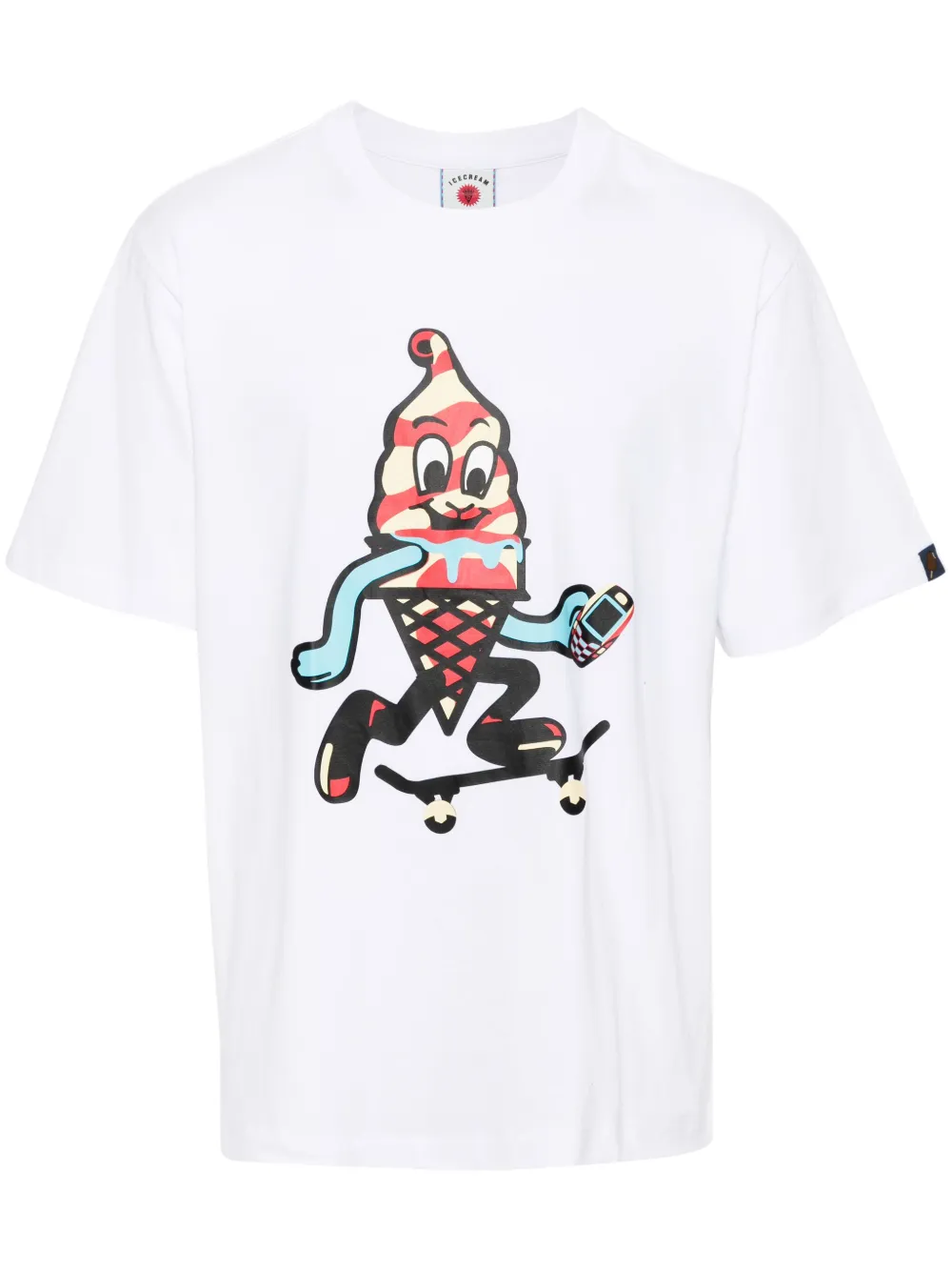 ICECREAM playera Skate Cone | blanco | Image 1