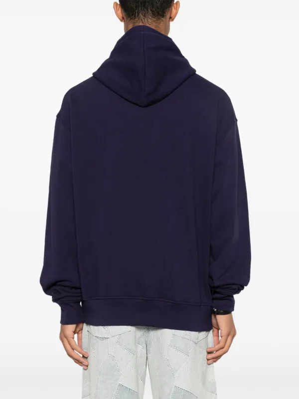 ICECREAM Cones And Bones Cotton Hoodie | Blue | FARFETCH
