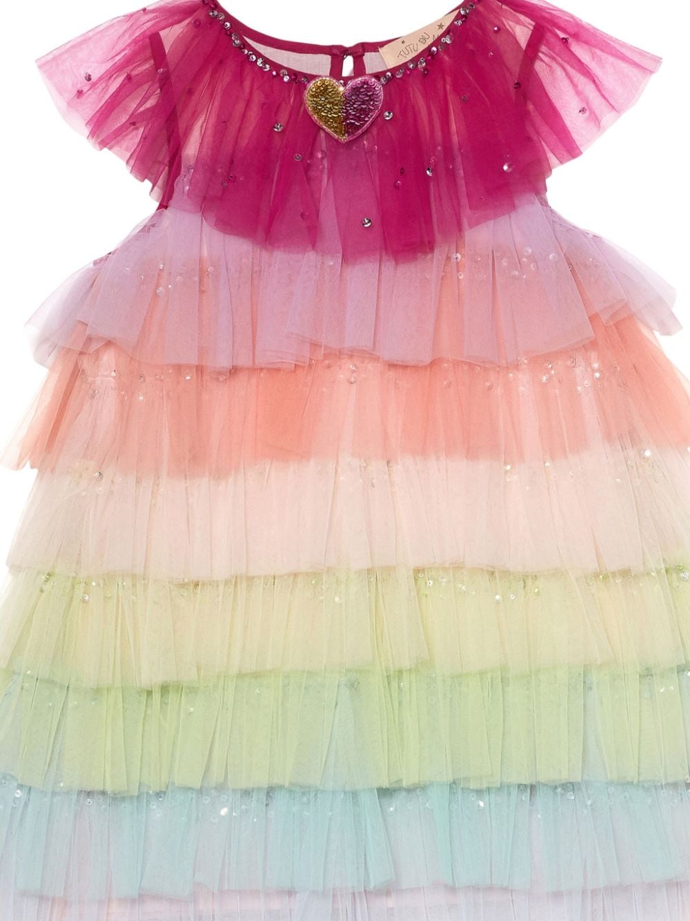 Shop Tutu Du Monde X Dreamworks Trolls Mount Rageous Tulle Dress In Pink