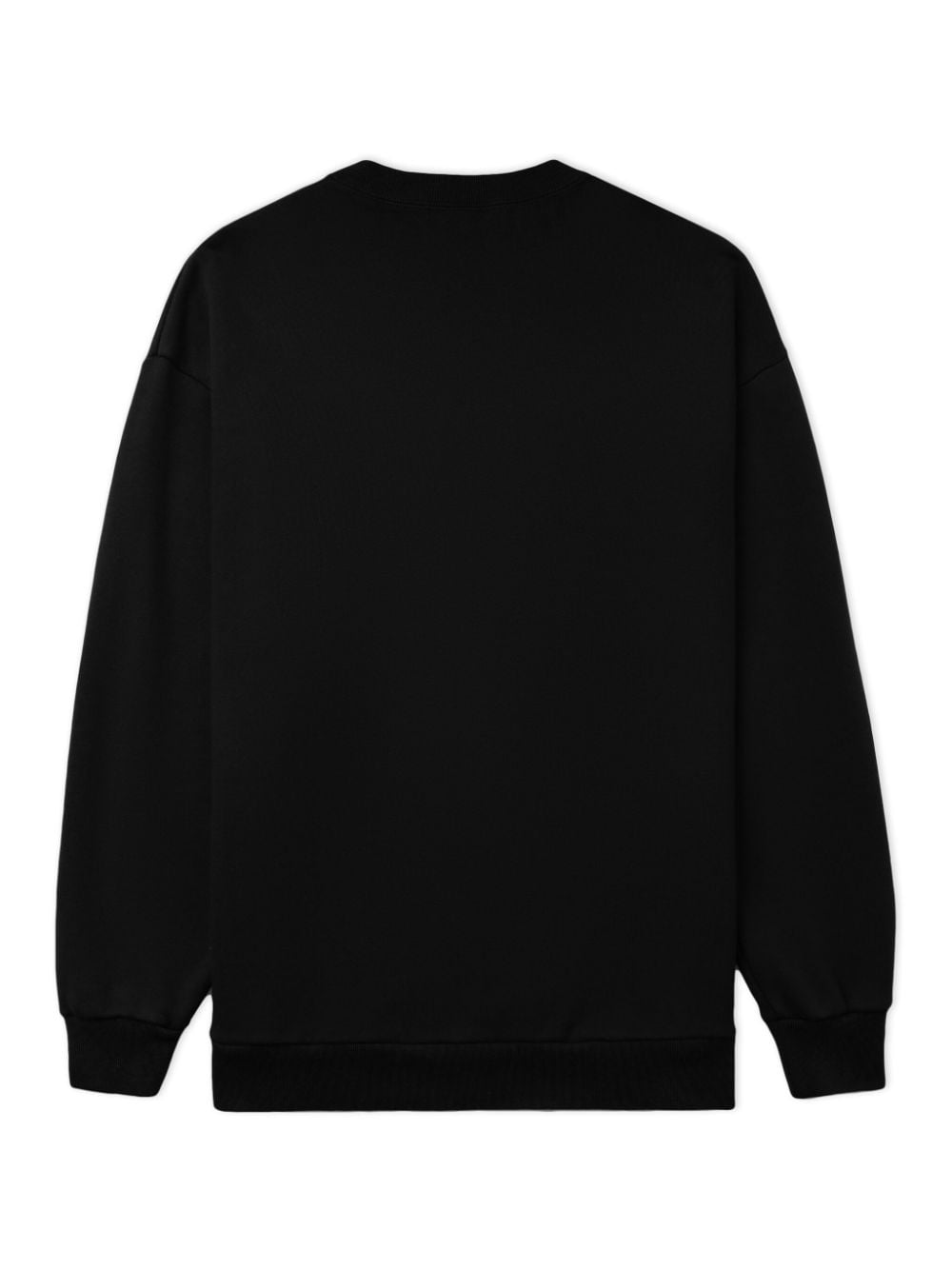 Shop Undercover Drop-shoulder Cotton Sweatshirt In Black