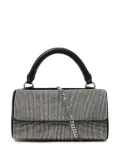Kara White Crush crystal-embellished mini bag - Neutrals