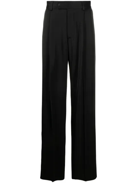 AMIRI logo-plaque straight-leg trousers