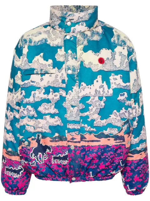 ICECREAM chamarra capitonada Cloud World