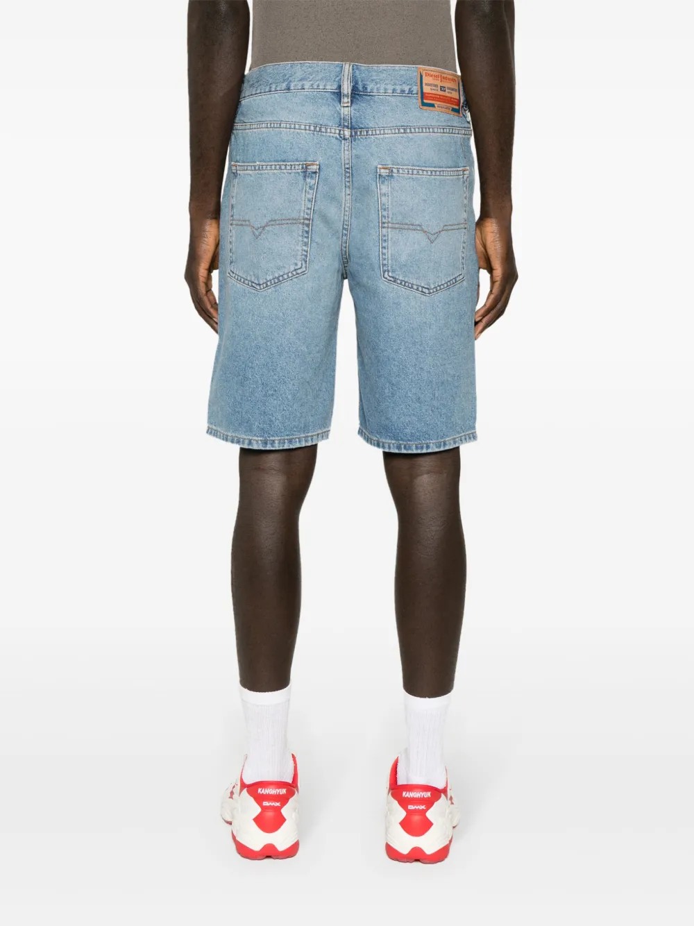 Diesel Straight shorts Blauw