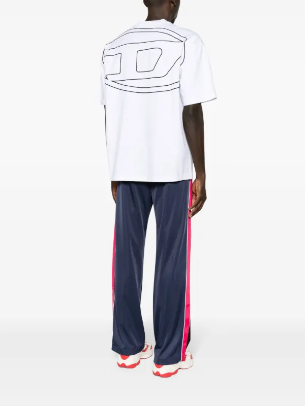 DIESEL 't-boggy megoval-d' Tシャツ メンズ ブラック ホワイト Diesel - T-Boggy-Megoval-D T-shirt | HBX - HYPEBEAST 為您