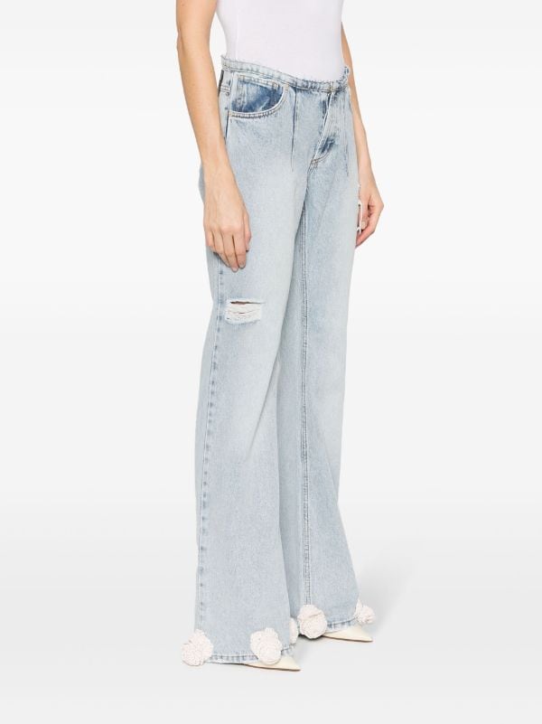 The Mannei Nula high-rise Flared Jeans - Farfetch