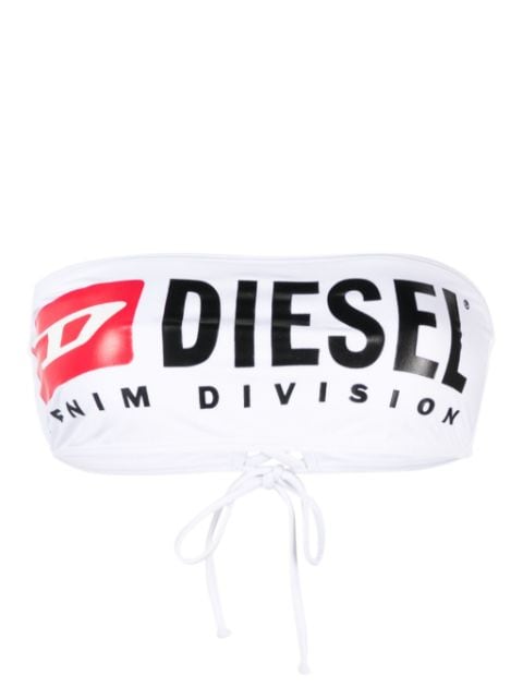 Diesel Bfb-Bryna logo-print bikini top