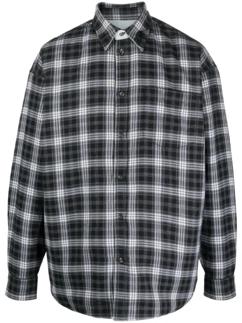 Diesel S-Dewny-Double-Check-A shirt jacket